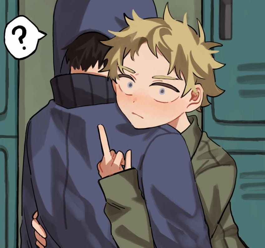 craig tucker and tweek tweak (south park) drawn by ringodaisk