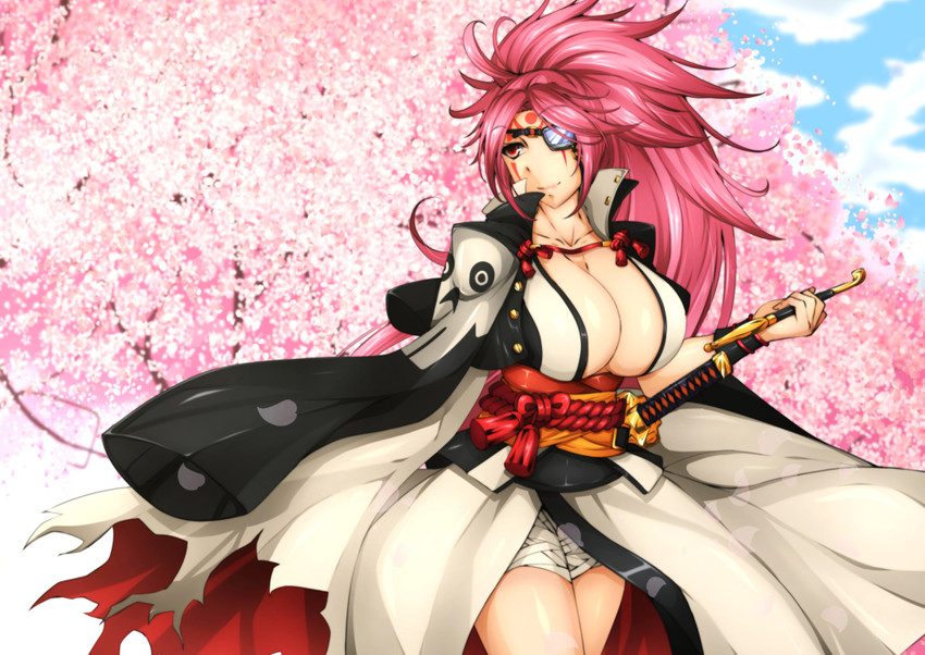 baiken (guilty gear and 1 more) drawn by byakkun_(byakkun8181)