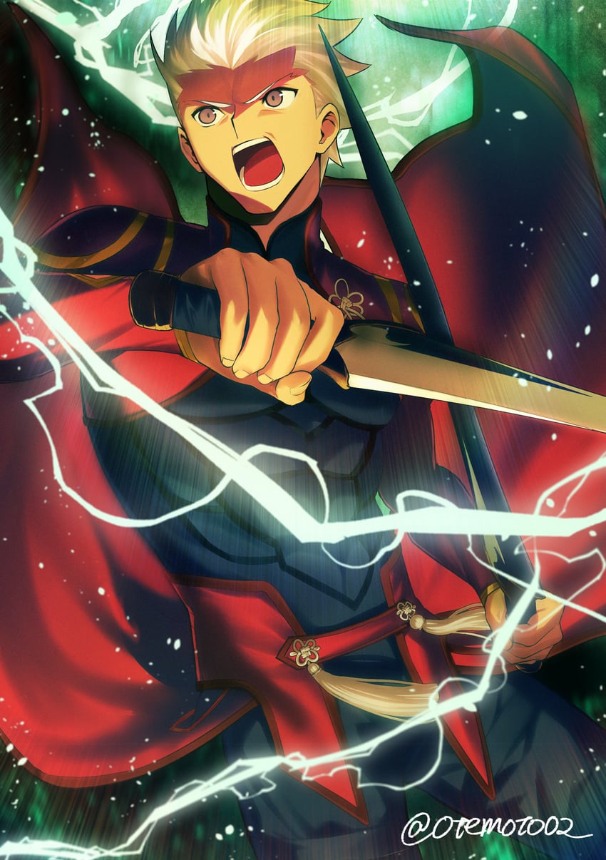 archer (fate and 2 more) drawn by moto_(otemoto02)