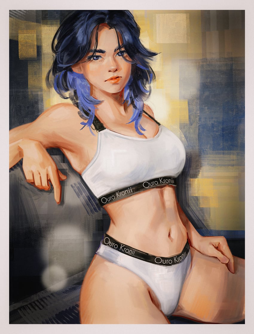 ouro kronii (hololive and 1 more) drawn by maximilian_tu