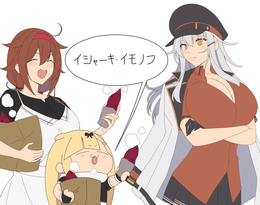 yuudachi, yuudachi kai ni, gangut, shiratsuyu kai ni, gangut dva, and 1 more (kantai collection) drawn by kloah