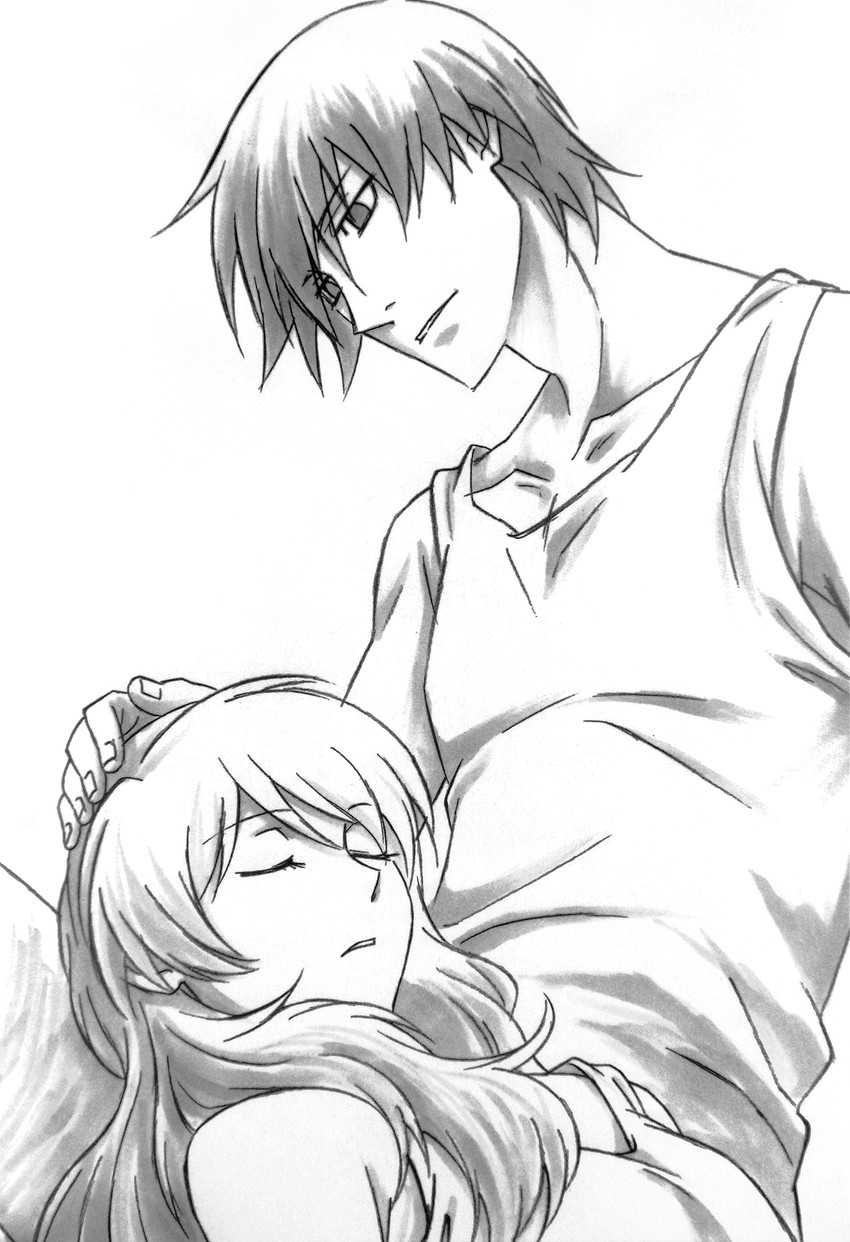 yin and hei (darker than black) drawn by komori_takahiro