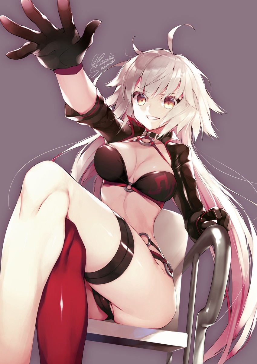 jeanne d'arc alter (fate and 1 more) drawn by satsuki_misuzu