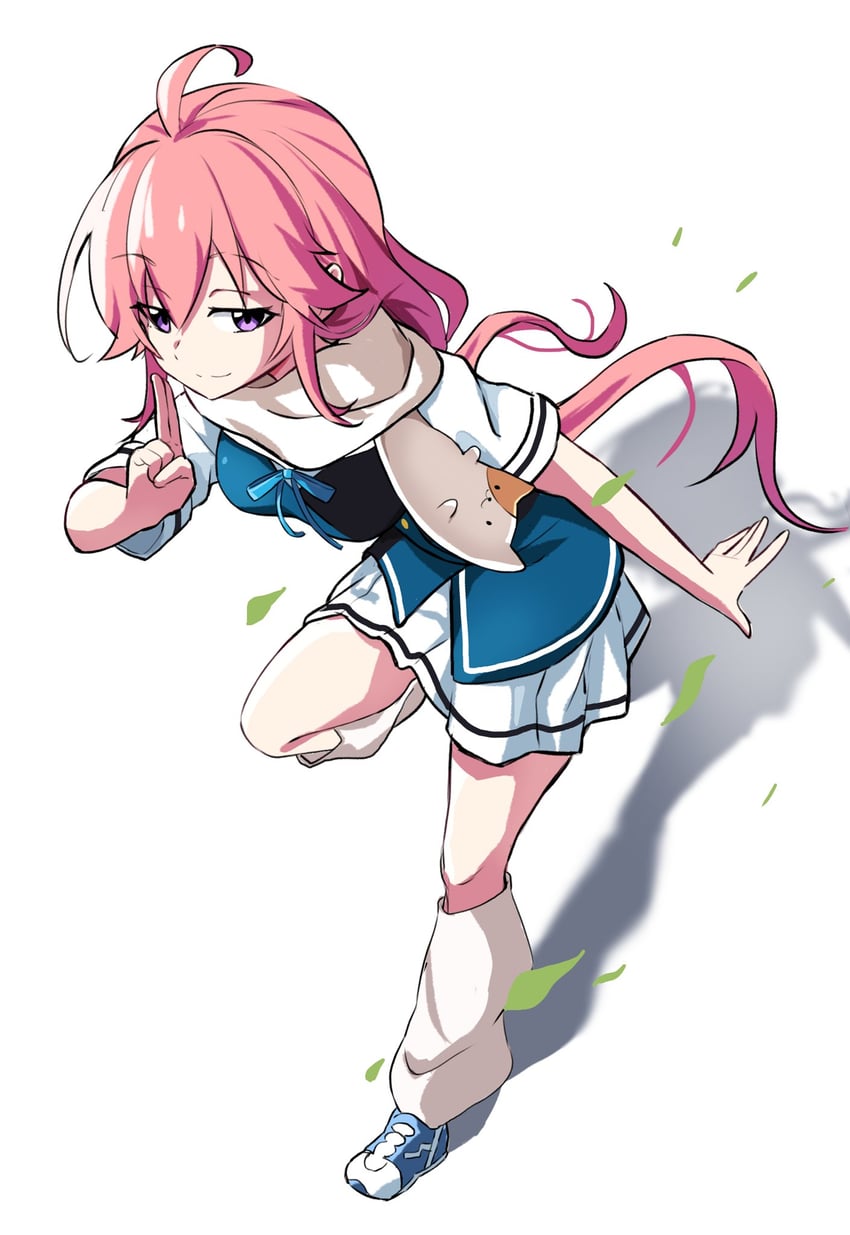 ikoma murasaki (grisaia and 1 more) drawn by poteto_furai