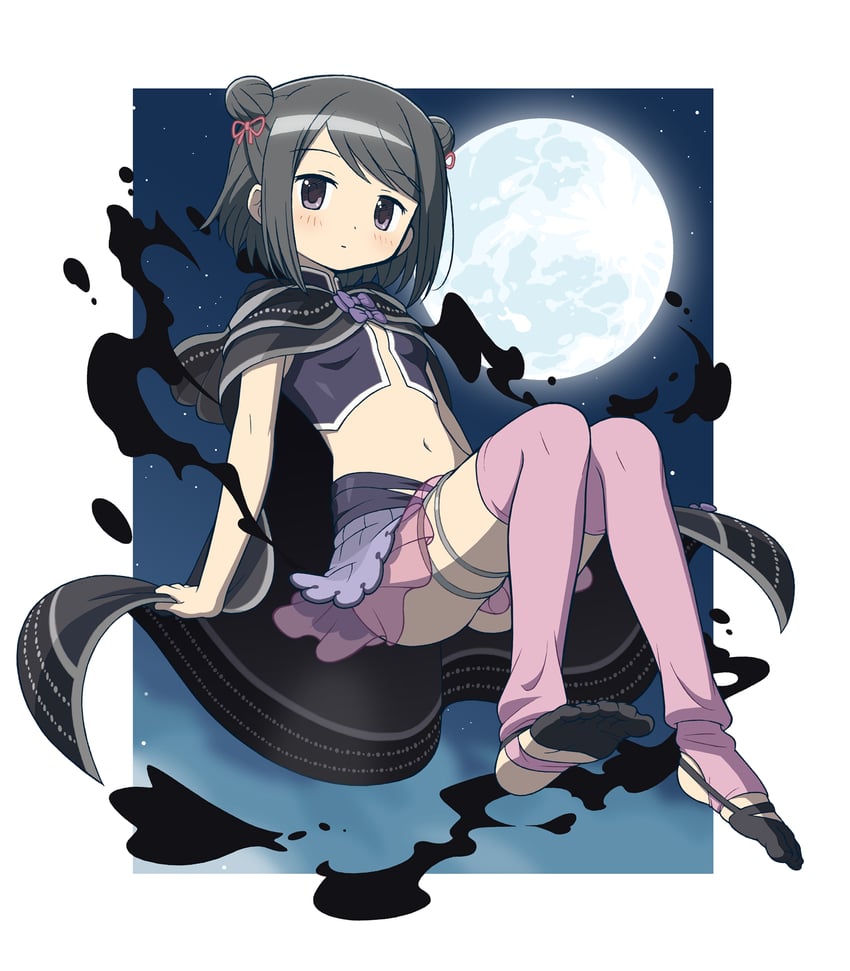 kuroe (mahou shoujo madoka magica and 1 more) drawn by gecchu