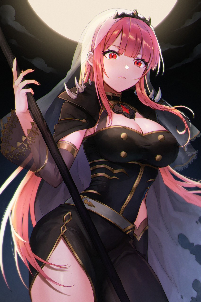 mori calliope (hololive and 1 more) drawn by kura_noi