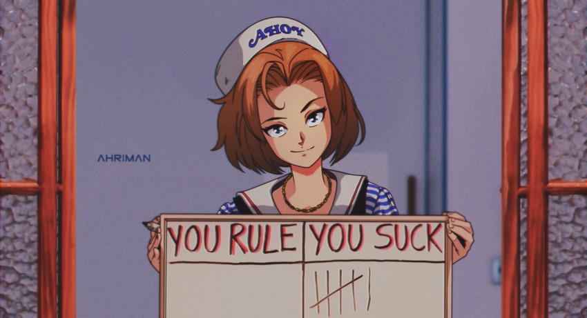 robin buckley (stranger things) drawn by dmitry_grozov