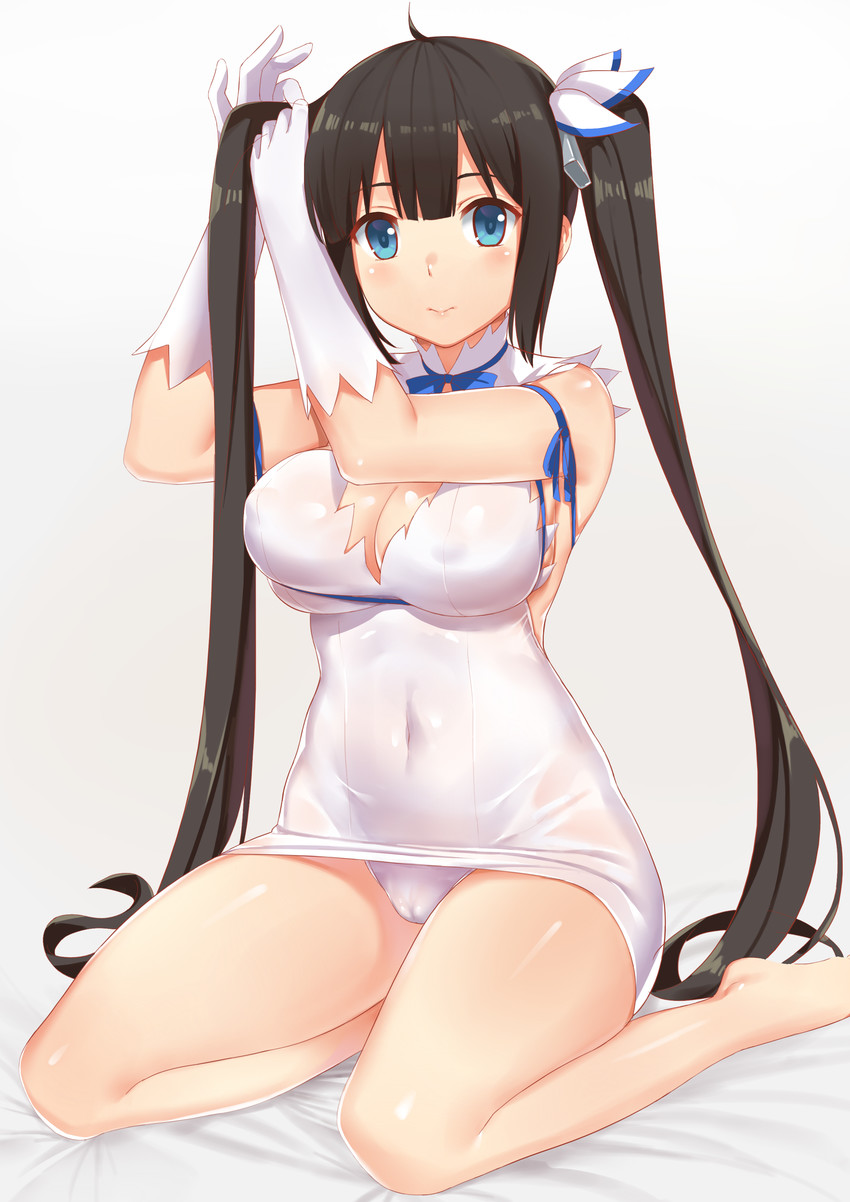 hestia (dungeon ni deai wo motomeru no wa machigatteiru darou ka) drawn by yizhirenben