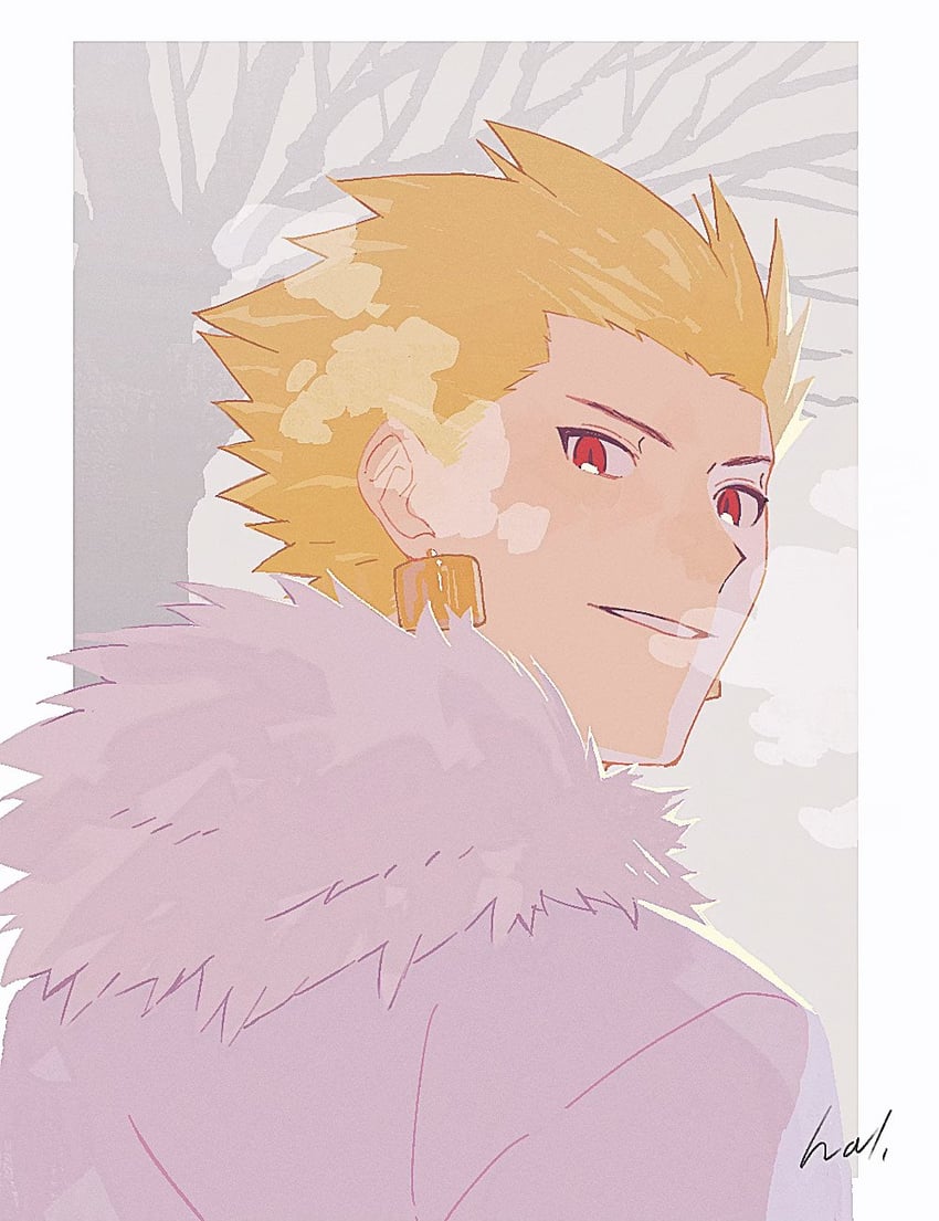 gilgamesh (fate and 1 more) drawn by hal_(haaaalhal)