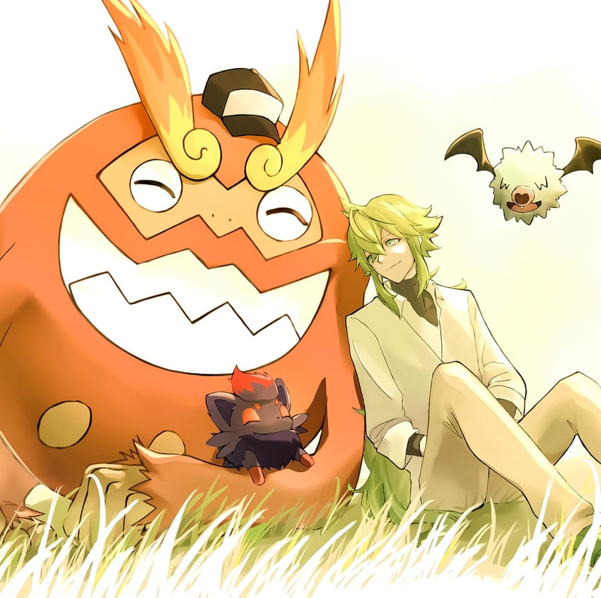 n, zorua, woobat, and darmanitan (pokemon and 1 more) drawn by mocha_pkt