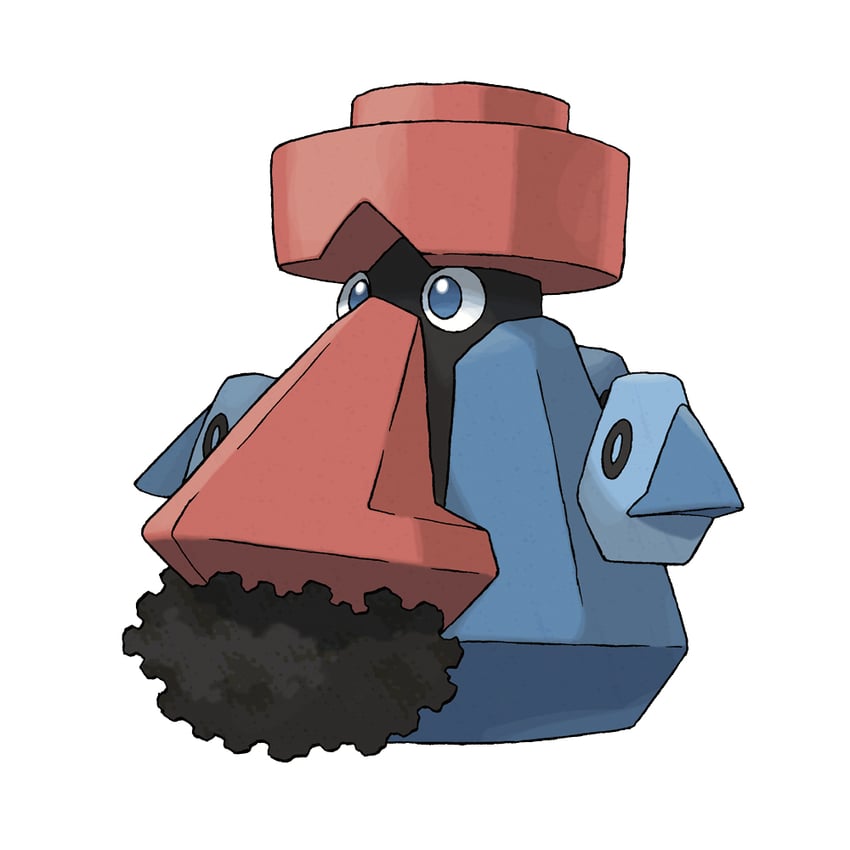 probopass (pokemon and 1 more) drawn by sugimori_ken