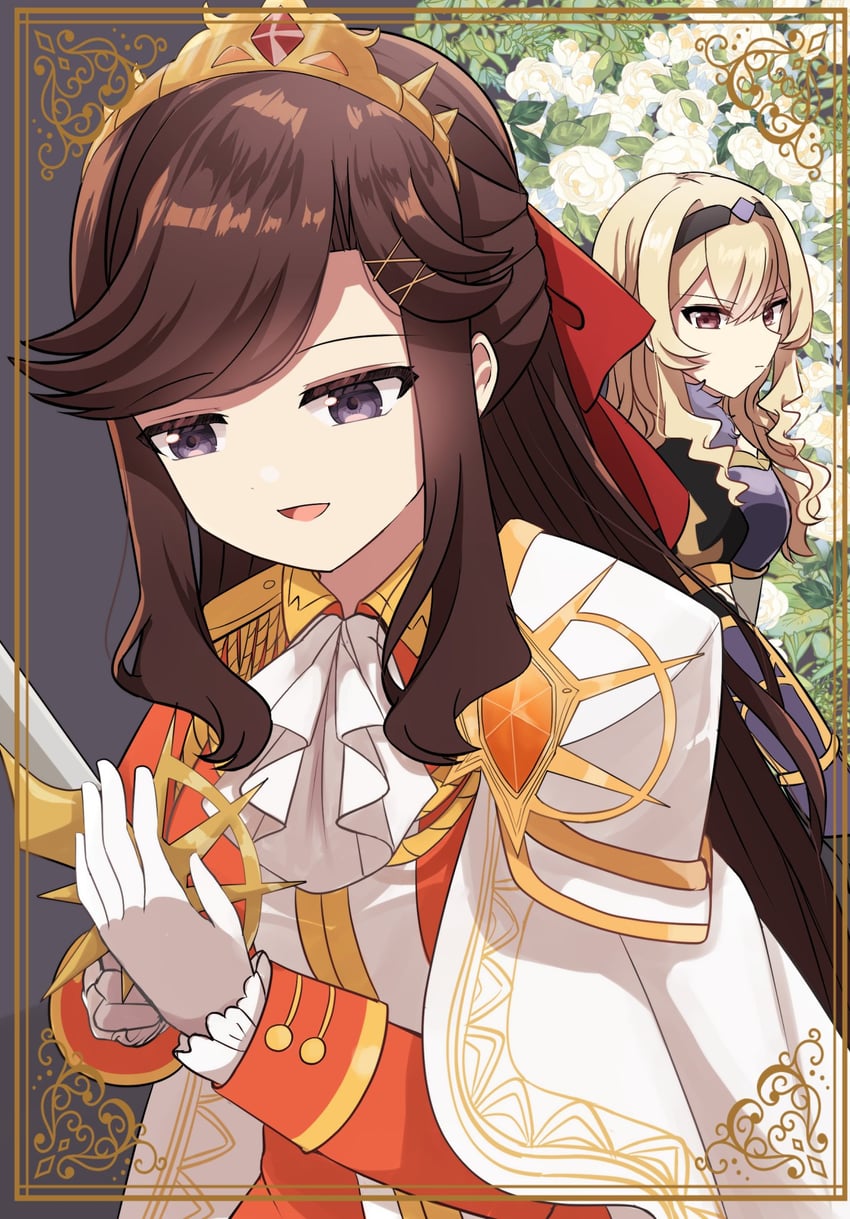 saijou claudine and tendou maya (shoujo kageki revue starlight and 1 more) drawn by ringopai315