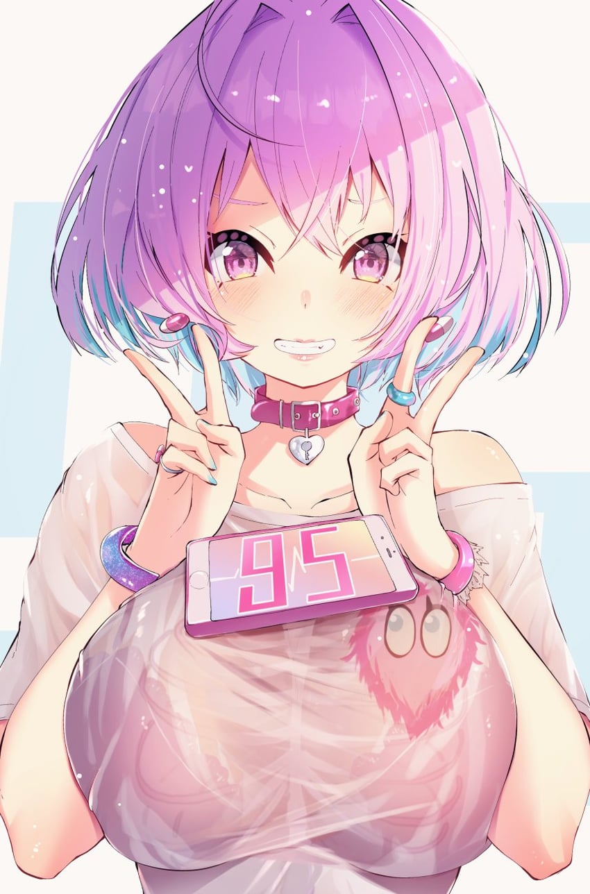 yumemi riamu (idolmaster and 2 more) drawn by hato_haru