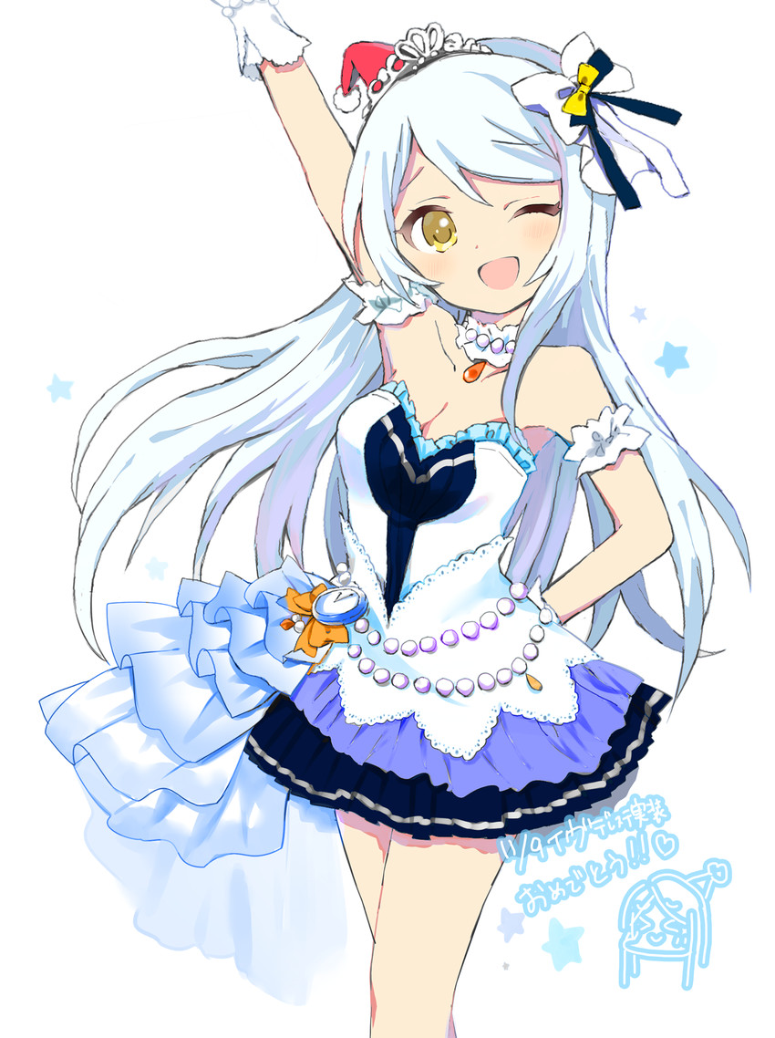 eve santaclaus (idolmaster and 2 more) drawn by caracorn