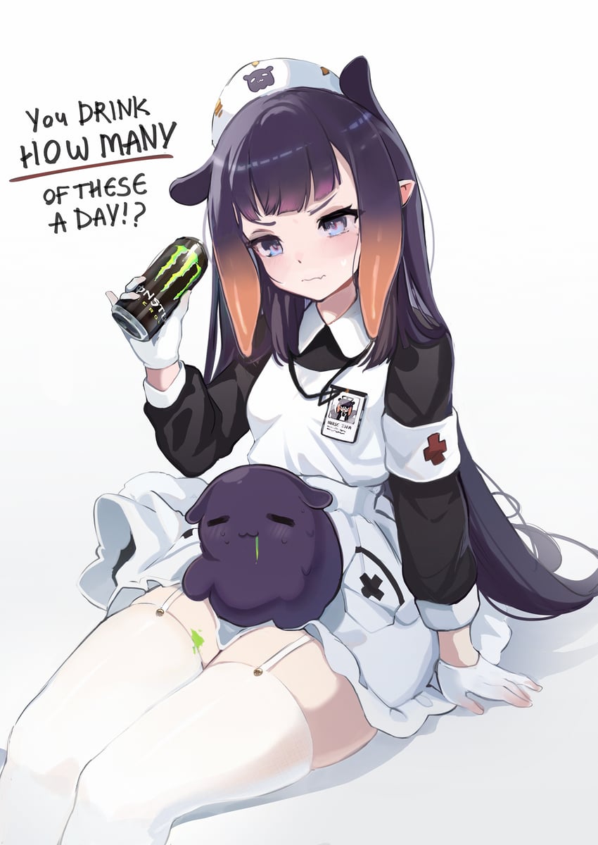 ninomae ina'nis and takodachi (hololive and 1 more) drawn by koahri
