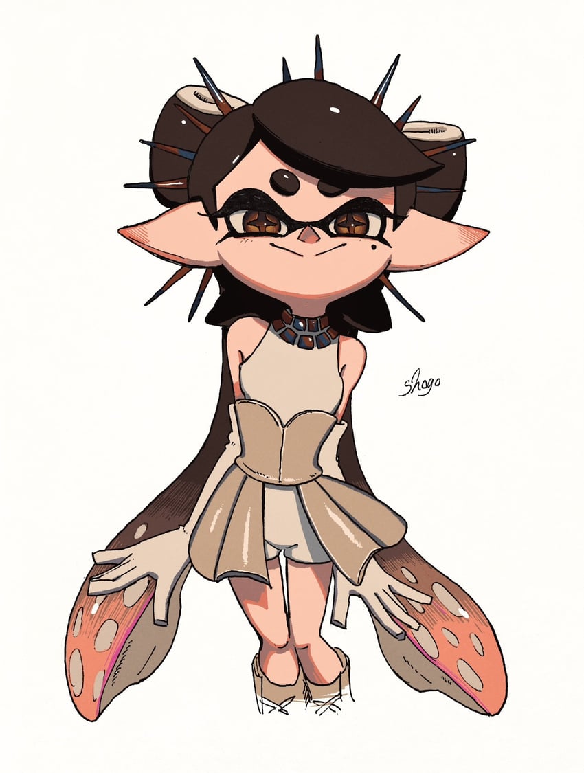 callie (splatoon and 1 more) drawn by shogo_(shogo70449442)