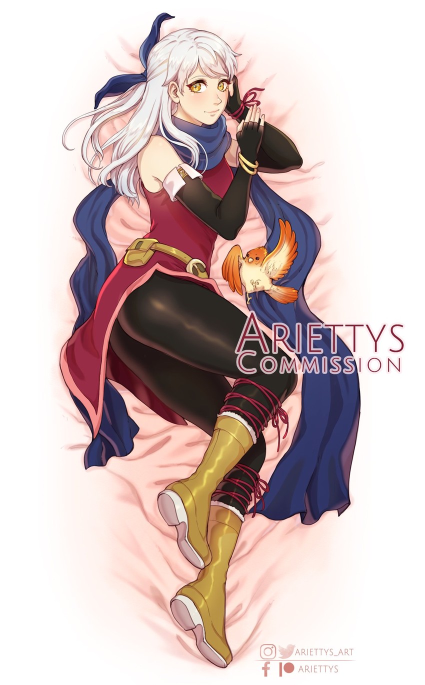 micaiah and yune (fire emblem and 1 more) drawn by ariettys_art