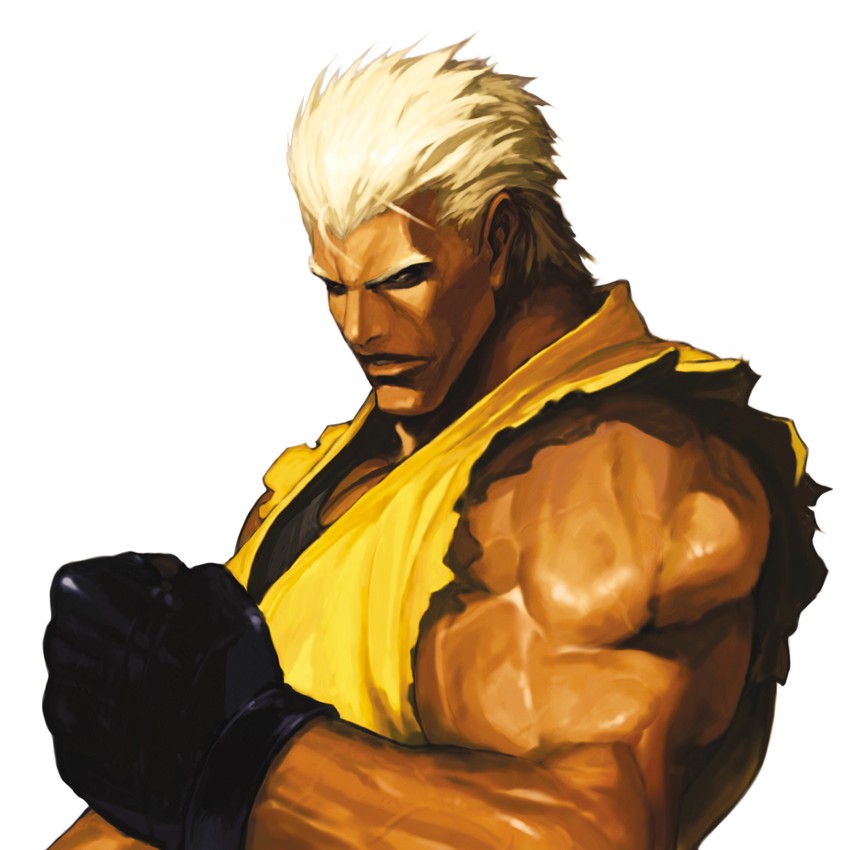 ryou sakazaki (the king of fighters and 3 more) drawn by nona