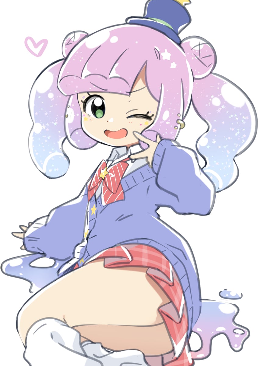 puniru and gyaru kawaii puniru (puniru wa kawaii slime) drawn by komo_wan110