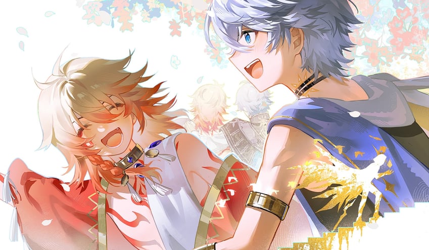 phainon and mydei (honkai and 1 more) drawn by suirandanshihao