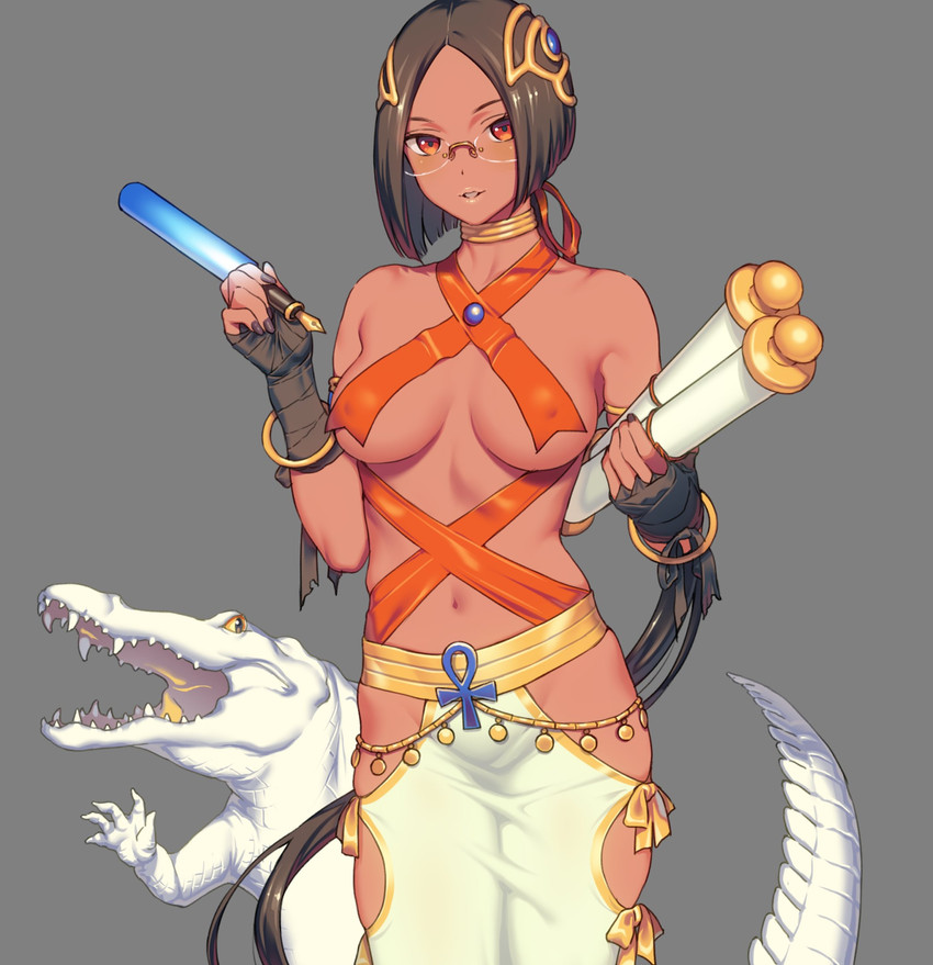 hunefer (eiyuu senki and 1 more) drawn by aida_takanobu