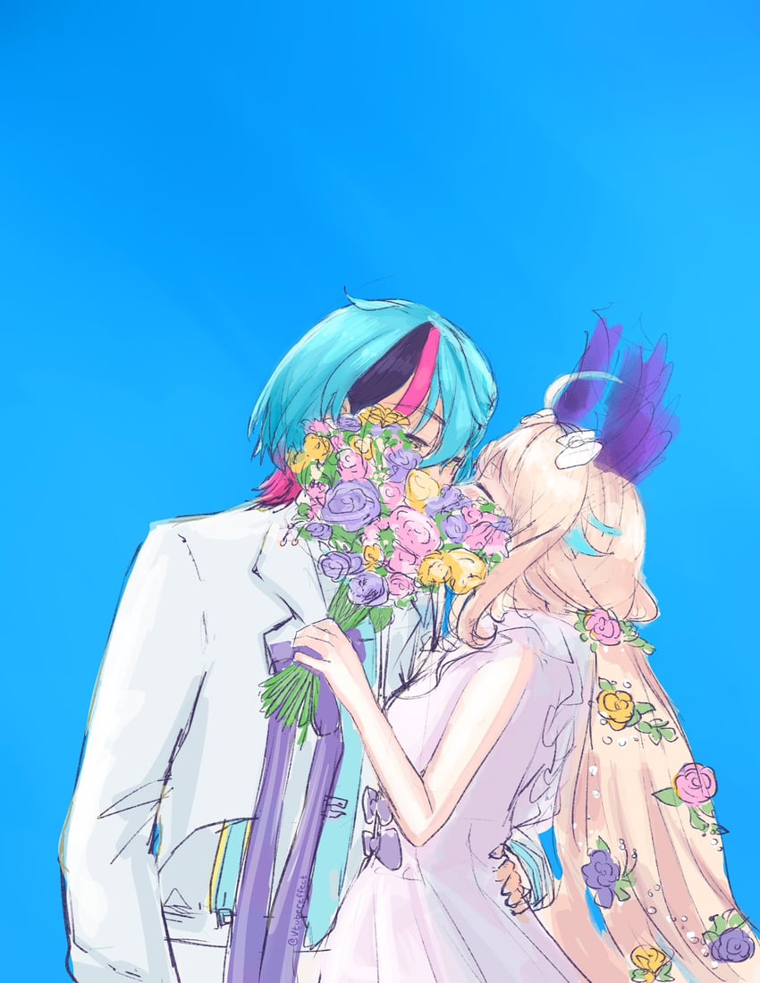 enna alouette and kyo kaneko (nijisanji and 1 more) drawn by vtubereffect