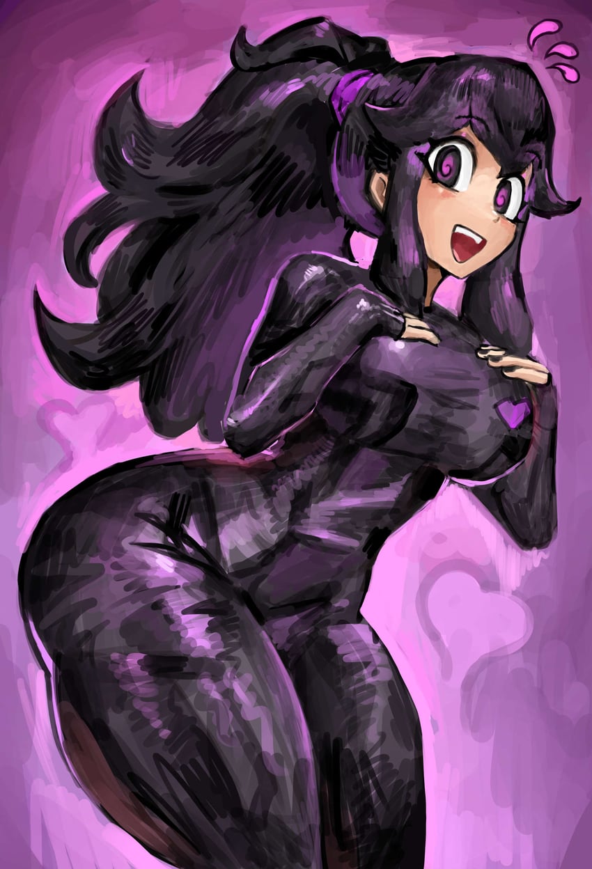 hex maniac (pokemon and 1 more) drawn by saiykik