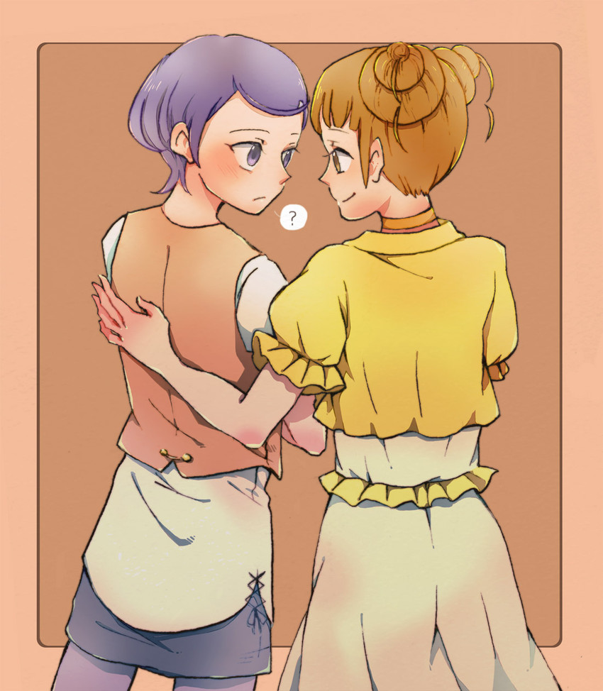 kenzaki makoto and yotsuba alice (precure and 1 more) drawn by abemi_(abumisan)