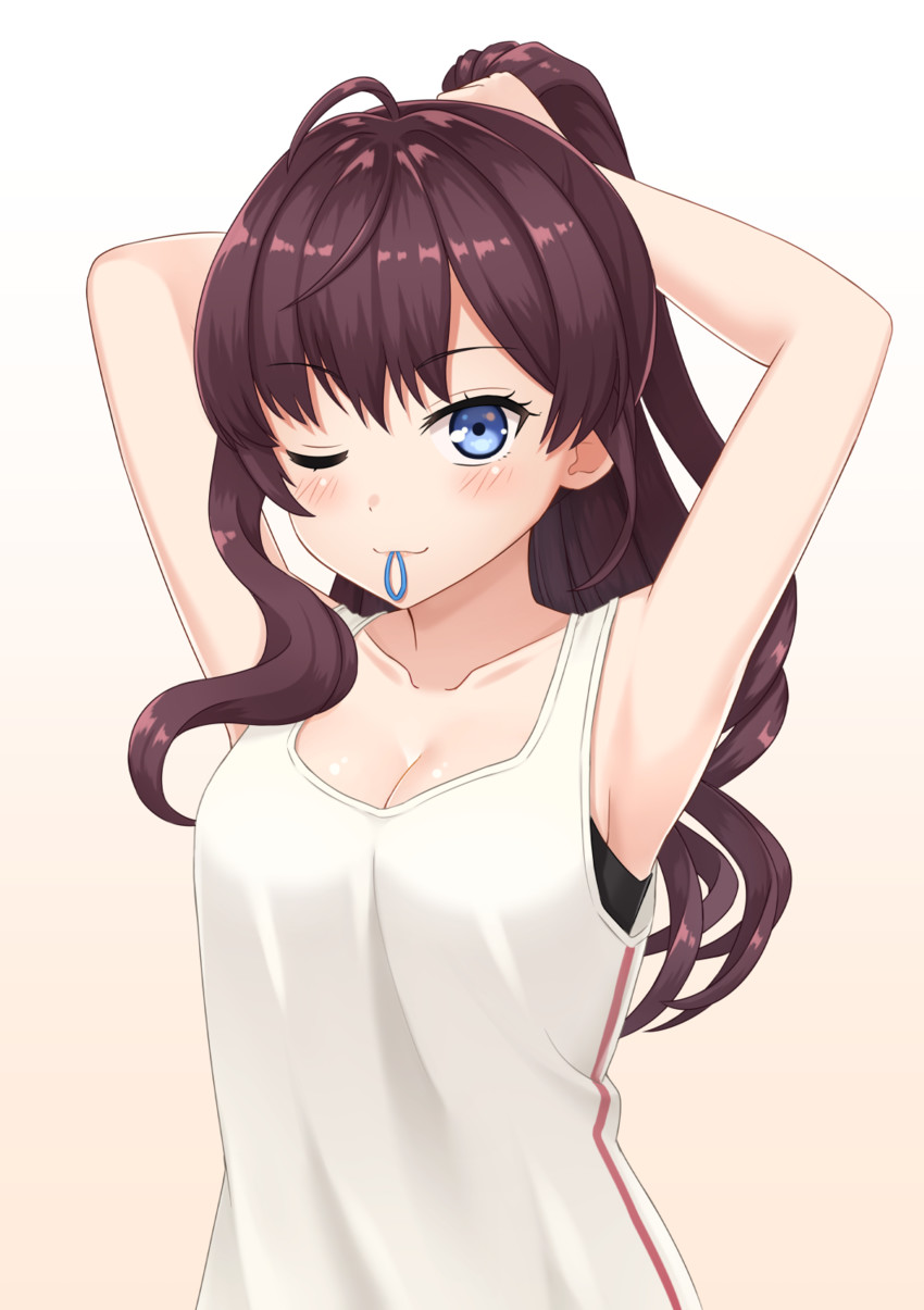 ichinose shiki (idolmaster and 1 more) drawn by kurisu-kun