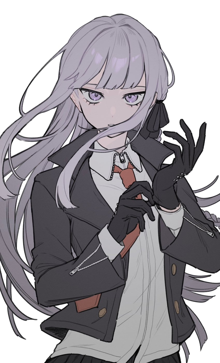 kirigiri kyoko (danganronpa and 1 more) drawn by yusei_majikku_(yusei_magic_100)