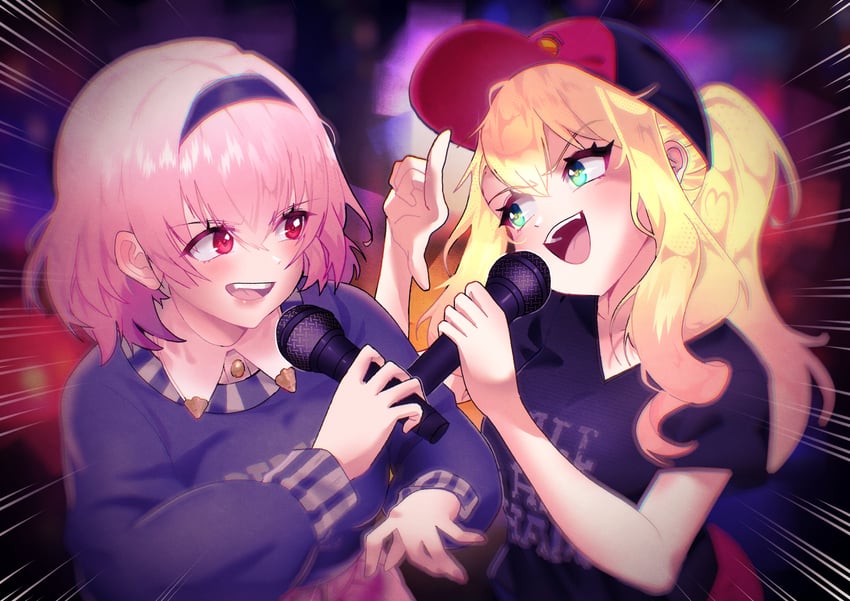 mori calliope and milky queen (hololive and 2 more) drawn by a_r_q