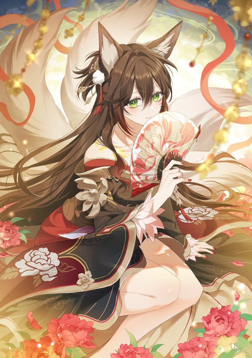 tingyun and fugue (honkai and 1 more) drawn by yuwoon