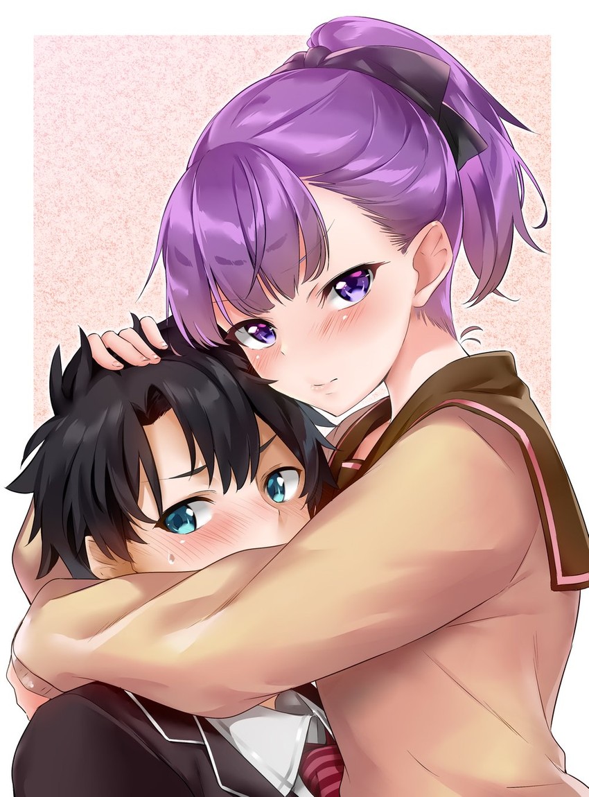 fujimaru ritsuka and helena blavatsky (fate and 1 more) drawn by nishimi_shin