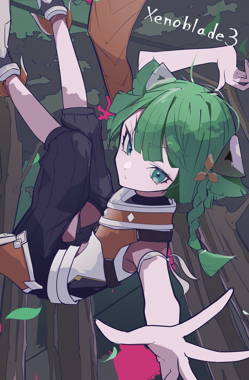 juniper (xenoblade chronicles and 1 more) drawn by haku_(yanhaku)