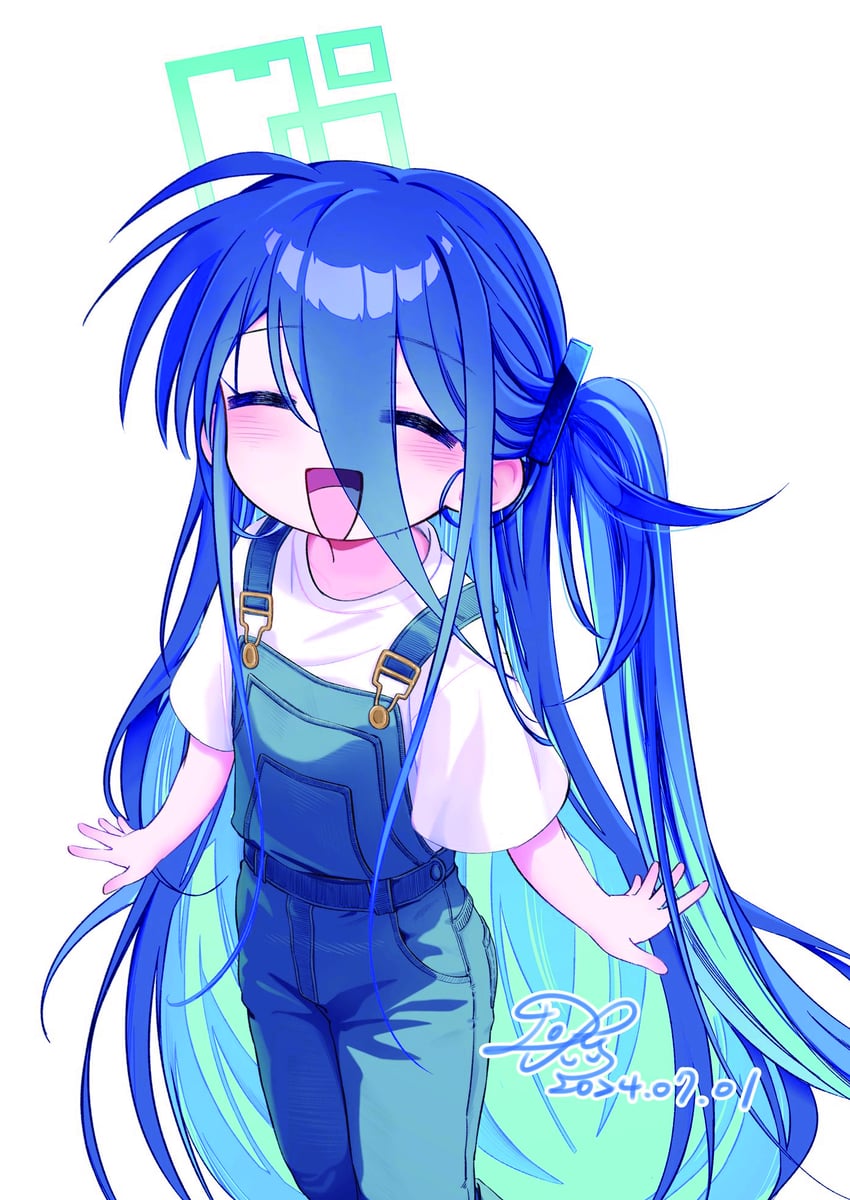 aris (blue archive and 1 more) drawn by dofus_(icyboon)