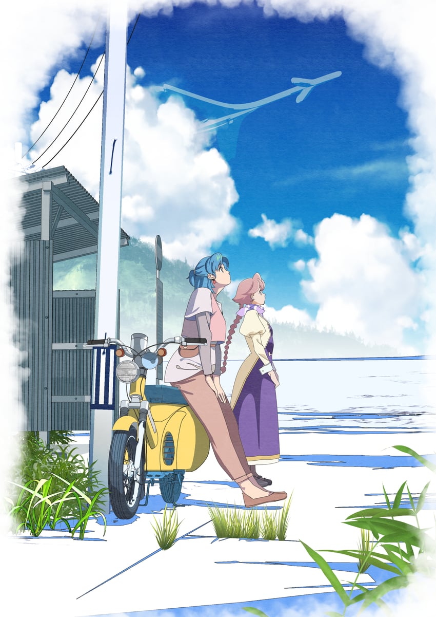 hatsuseno alpha and yachiyo (yokohama kaidashi kikou and 1 more) drawn by edoya_inuhachi