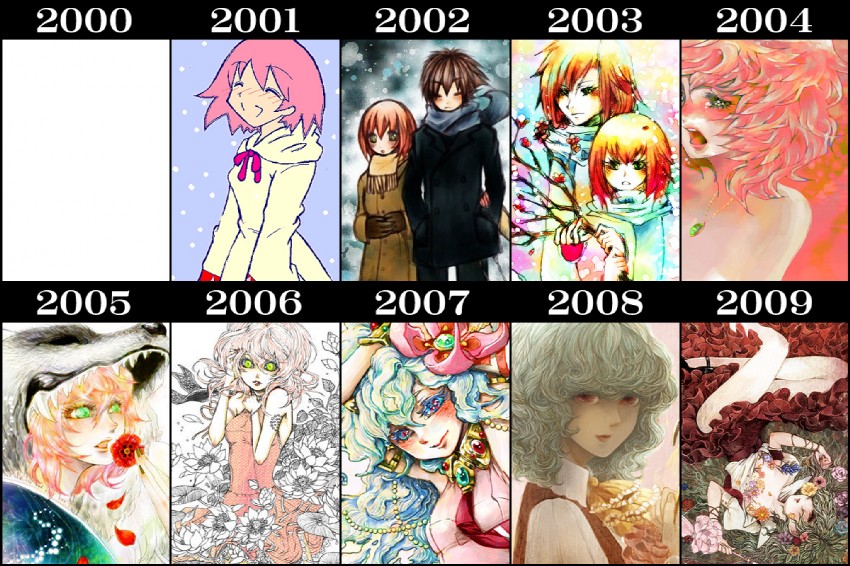 kazami yuuka and nia teppelin (original and 2 more) drawn by takatora