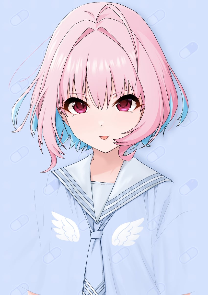 yumemi riamu (idolmaster and 1 more) drawn by kakki_(kackie)