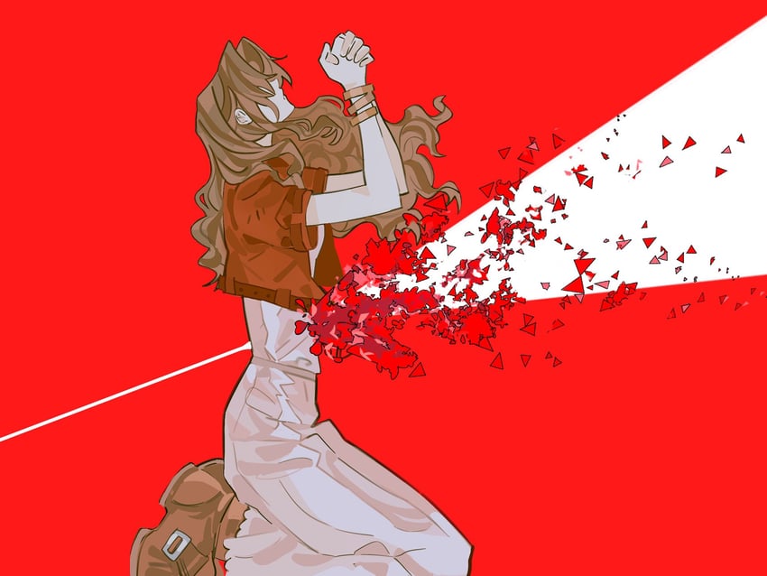aerith gainsborough (final fantasy and 3 more) drawn by lentymet