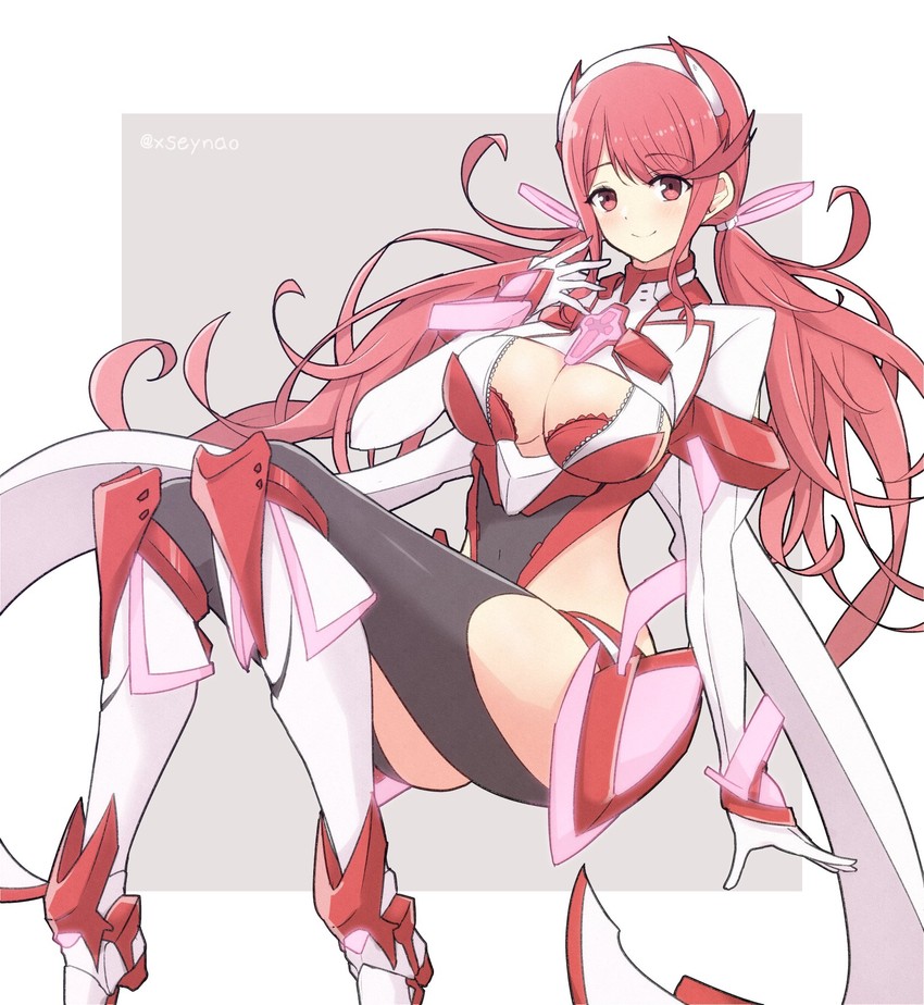 pyra (xenoblade chronicles and 1 more) drawn by mochimochi_(xseynao)