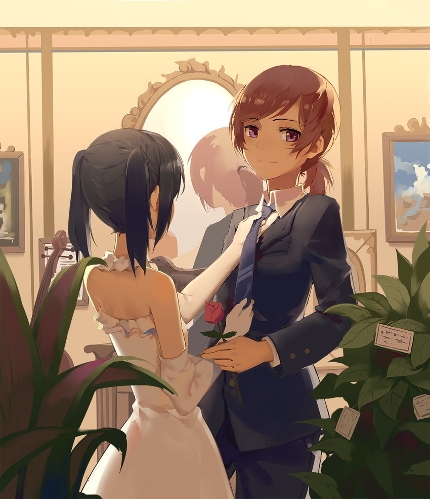 nishikino maki and yazawa nico (love live! and 1 more) drawn by huanxiang_heitu