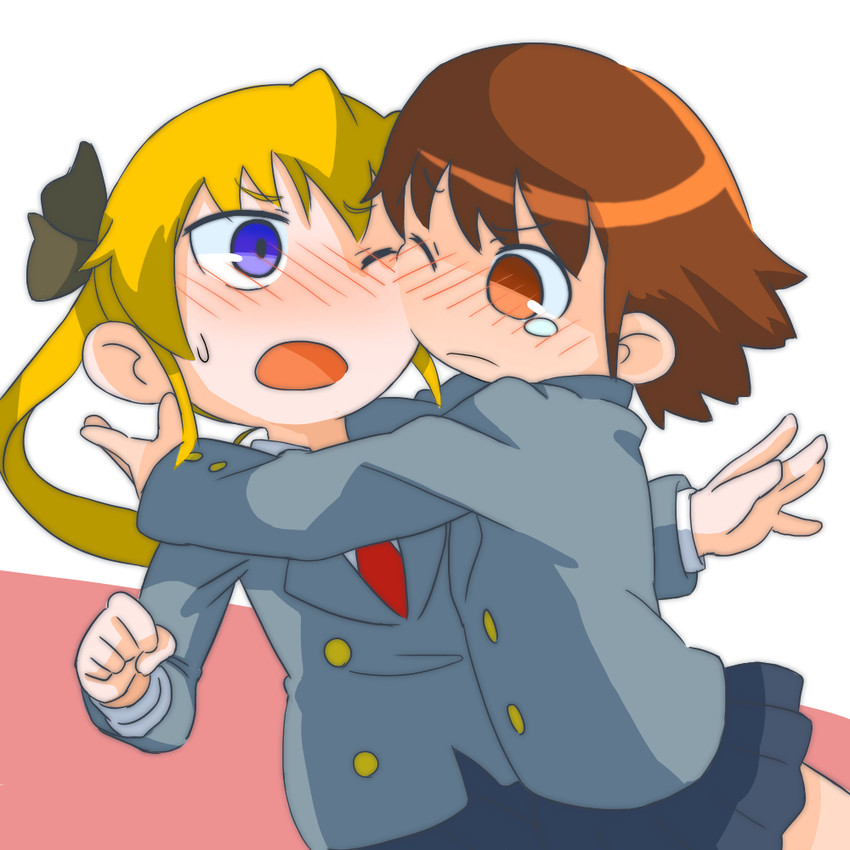 sonya and oribe yasuna (kill me baby) drawn by monoiri_b