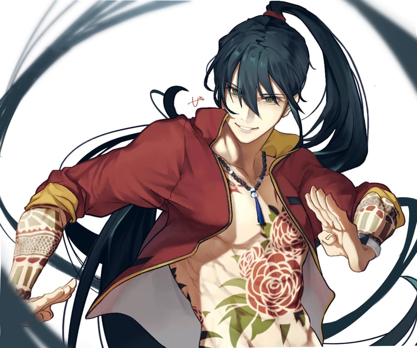 yan qing (fate and 1 more) drawn by air_(ai_r_)