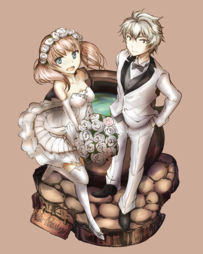 escha malier and logix ficsario (atelier and 1 more) drawn by haku_(grimjin)