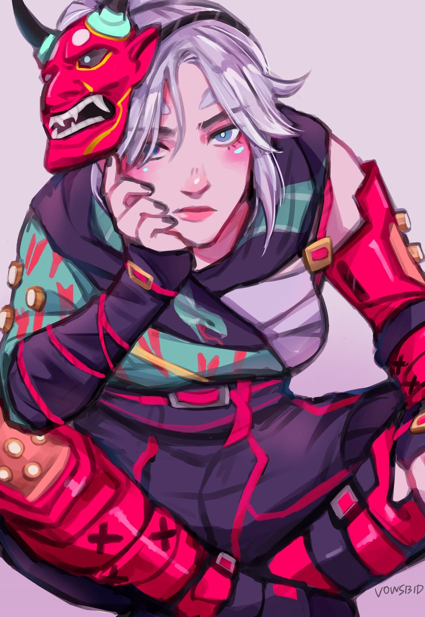 wraith and demon's whisper wraith (apex legends) drawn by wasabi_(vowsbid)