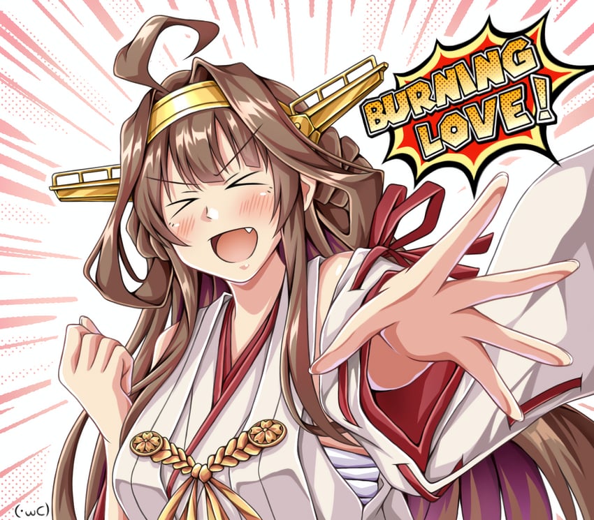 kongou and kongou kai ni (kantai collection) drawn by koutetunamekuji