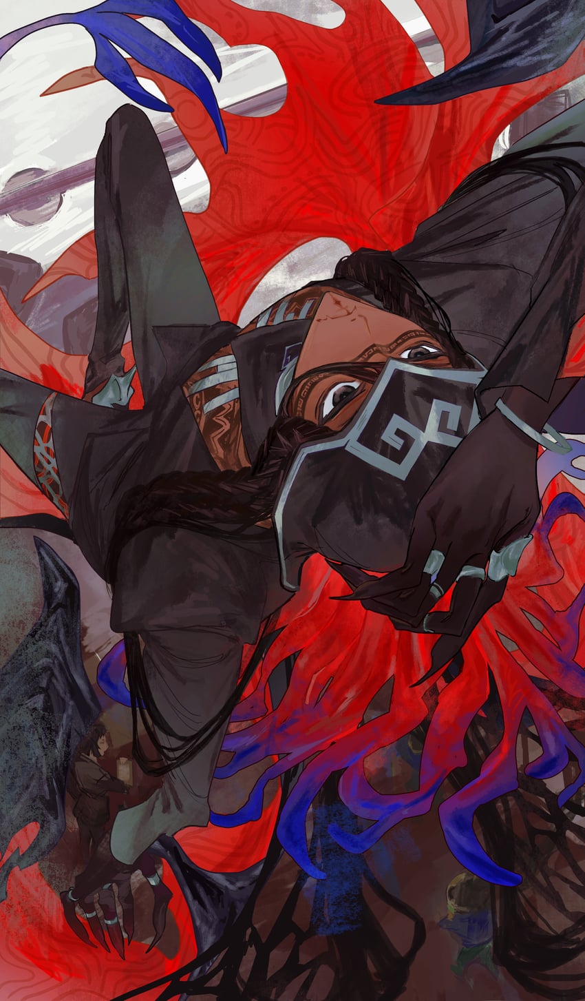 camazotz (fate and 1 more) drawn by yoro_(dddd_od)