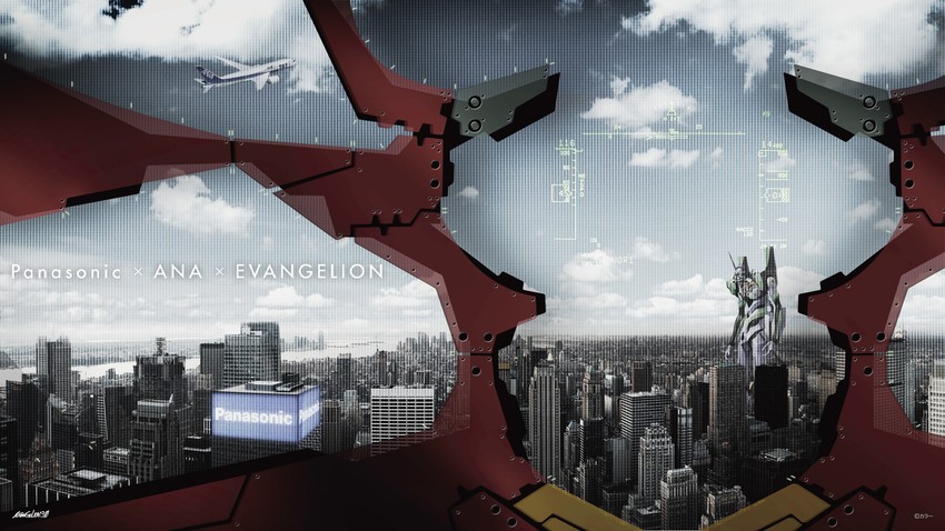 eva 02 and eva 01 (neon genesis evangelion and 4 more)
