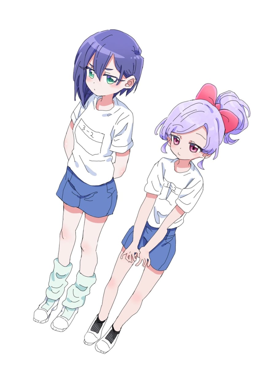 haraga kurumi and momi momiji (kimi no koto ga dai dai dai dai daisuki na 100-nin no kanojo) drawn by dalidari27