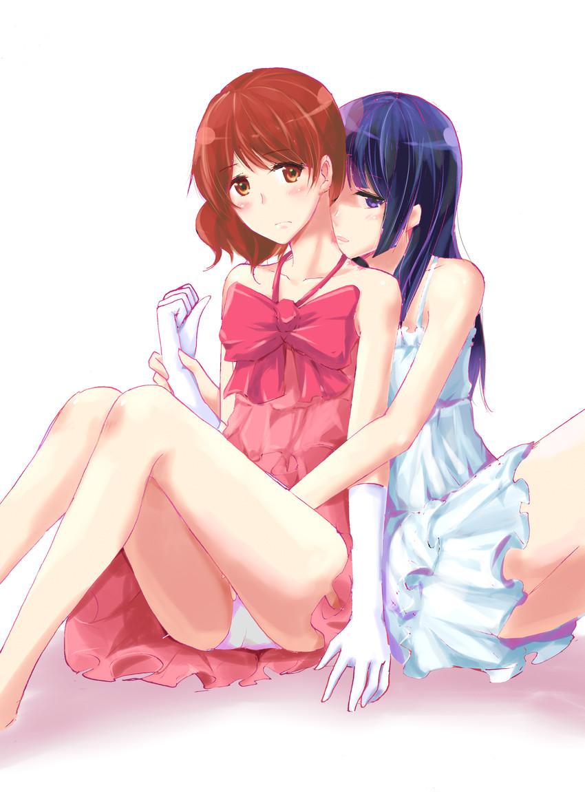 oumae kumiko and kousaka reina (hibike! euphonium) drawn by si_ye